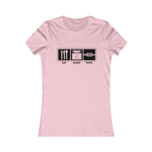 Load image into Gallery viewer, Women's "Eat Sleep Rope" Tee