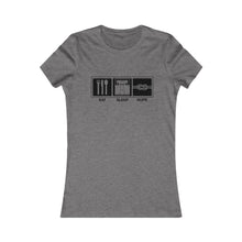 Load image into Gallery viewer, Women&#39;s &quot;Eat Sleep Rope&quot; Tee
