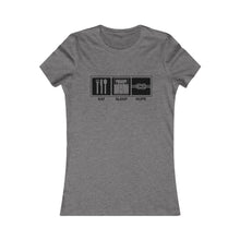 Load image into Gallery viewer, Women's "Eat Sleep Rope" Tee