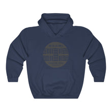 Load image into Gallery viewer, Unisex "Kazami-Ryu Logo" Hooded Sweatshirt (stealth version)