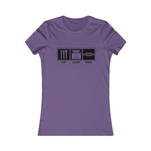 Load image into Gallery viewer, Women's "Eat Sleep Rope" Tee