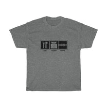 Load image into Gallery viewer, Unisex "Eat Sleep Rope" Tee
