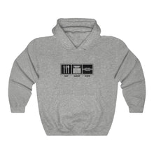 Load image into Gallery viewer, Unisex "Eat Sleep Rope" Hooded Sweatshirt