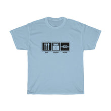 Load image into Gallery viewer, Unisex "Eat Sleep Rope" Tee
