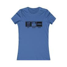 Load image into Gallery viewer, Women's "Eat Sleep Rope" Tee