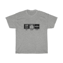 Load image into Gallery viewer, Unisex "Eat Sleep Rope" Tee