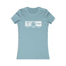Load image into Gallery viewer, Women's "Eat Sleep Rope" Tee