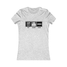 Load image into Gallery viewer, Women's "Eat Sleep Rope" Tee