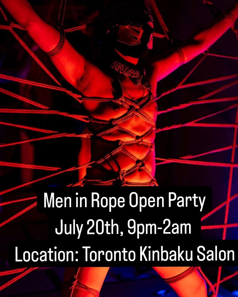 Men in Rope Open Party