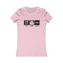 Load image into Gallery viewer, Women&#39;s &quot;Eat Sleep Rope&quot; Tee
