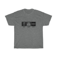 Load image into Gallery viewer, Unisex &quot;Eat Sleep Rope&quot; Tee
