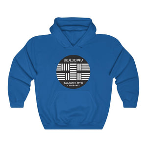 Unisex "Kazami-Ryu Logo" Hooded Sweatshirt (Stealth Version)